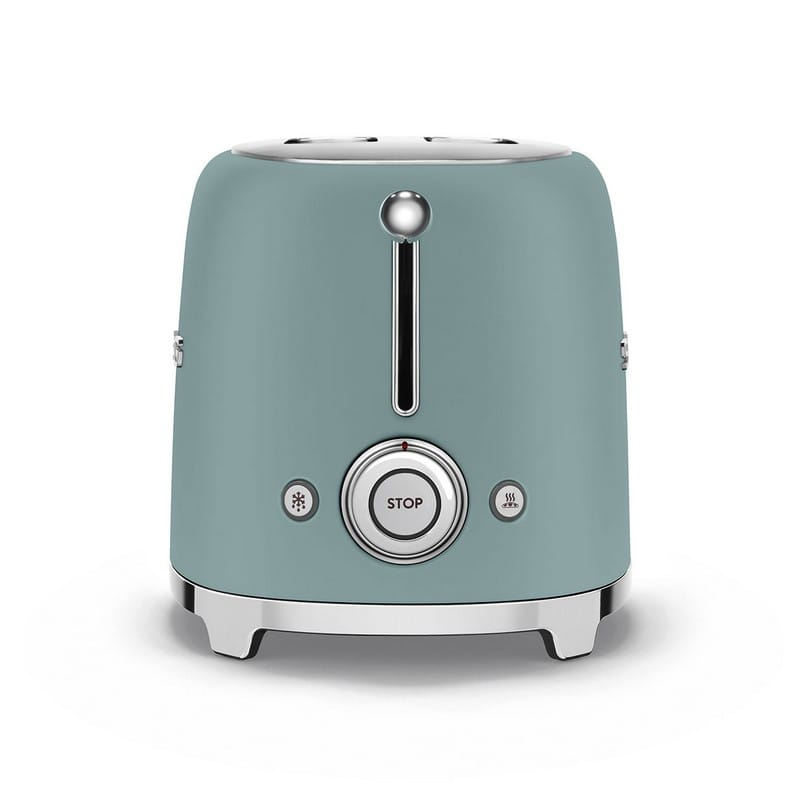 Тостер електричний TSF01EGMEU смарагдово-зелений матовий Smeg (50'S RETRO STYLE)