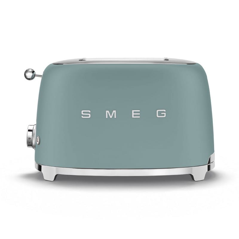 Тостер електричний TSF01EGMEU смарагдово-зелений матовий Smeg (50'S RETRO STYLE)