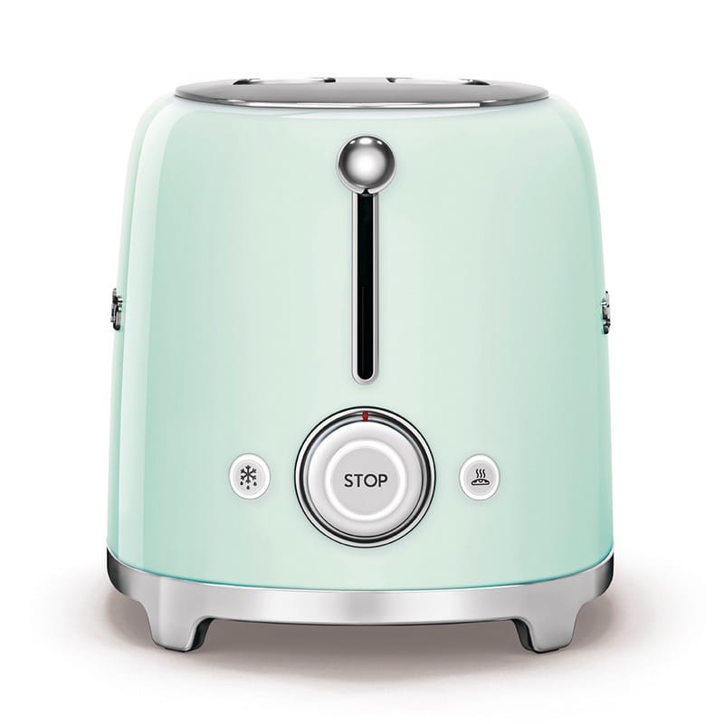 Тостер електричний TSF01PGEU пастельно-зелений Smeg (50'S RETRO STYLE) Тостер електричний TSF01PGEU пастельно-зелений Smeg (50'S RETRO STYLE)
