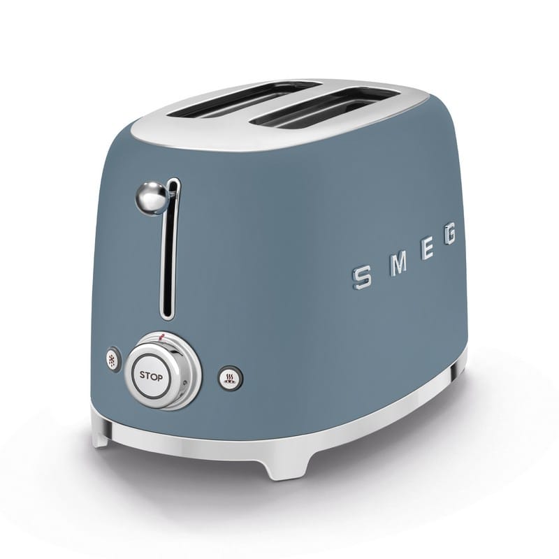 Тостер електричний TSF01SBMEU блакитний шторм матовий Smeg (50'S RETRO STYLE) Тостер електричний TSF01SBMEU блакитний шторм матовий Smeg (50'S RETRO STYLE)