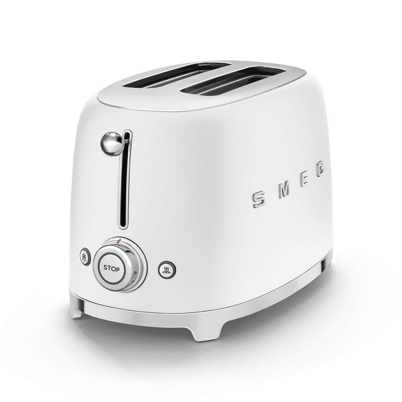 Тостер електричний TSF01WHMEU білий матовий Smeg (50'S RETRO STYLE) Тостер електричний TSF01WHMEU білий матовий Smeg (50'S RETRO STYLE)