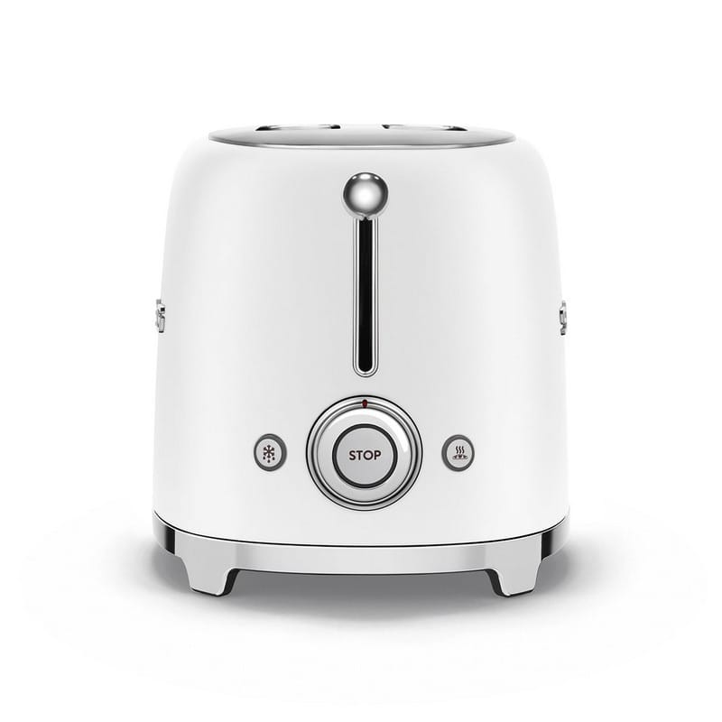 Тостер електричний TSF01WHMEU білий матовий Smeg (50'S RETRO STYLE) Тостер електричний TSF01WHMEU білий матовий Smeg (50'S RETRO STYLE)
