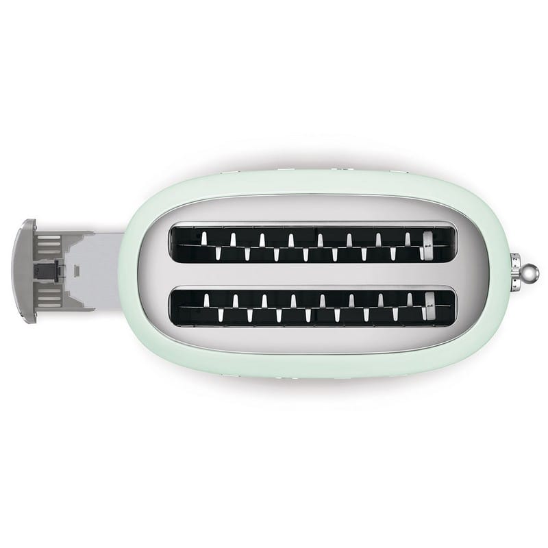 Тостер електричний TSF02PGEU пастельно-зелений Smeg (50'S RETRO STYLE) Тостер електричний TSF02PGEU пастельно-зелений Smeg (50'S RETRO STYLE)
