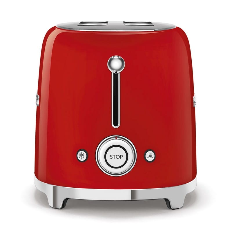 Тостер електричний TSF02RDEU червоний Smeg (50'S RETRO STYLE)