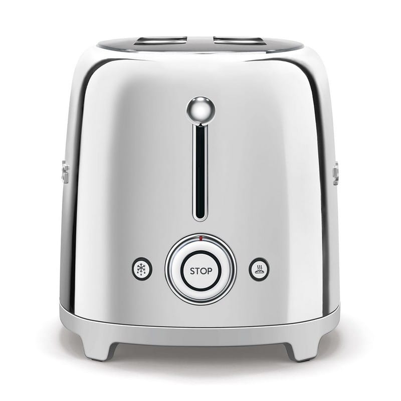 Тостер електричний TSF02SSEU нержавіюча сталь Smeg (50'S RETRO STYLE) Тостер електричний TSF02SSEU нержавіюча сталь Smeg (50'S RETRO STYLE)