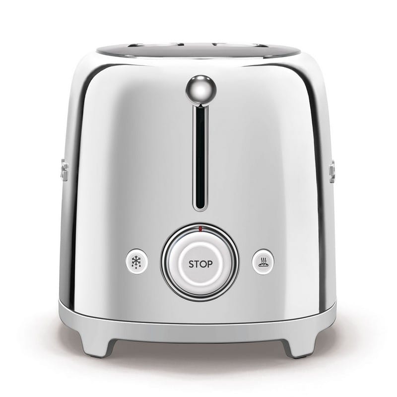 Тостер електричний TSF02SSEU нержавіюча сталь Smeg (50'S RETRO STYLE) Тостер електричний TSF02SSEU нержавіюча сталь Smeg (50'S RETRO STYLE)