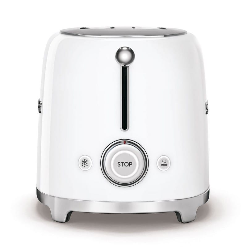 Тостер електричний TSF02WHEU білий Smeg (50'S RETRO STYLE)