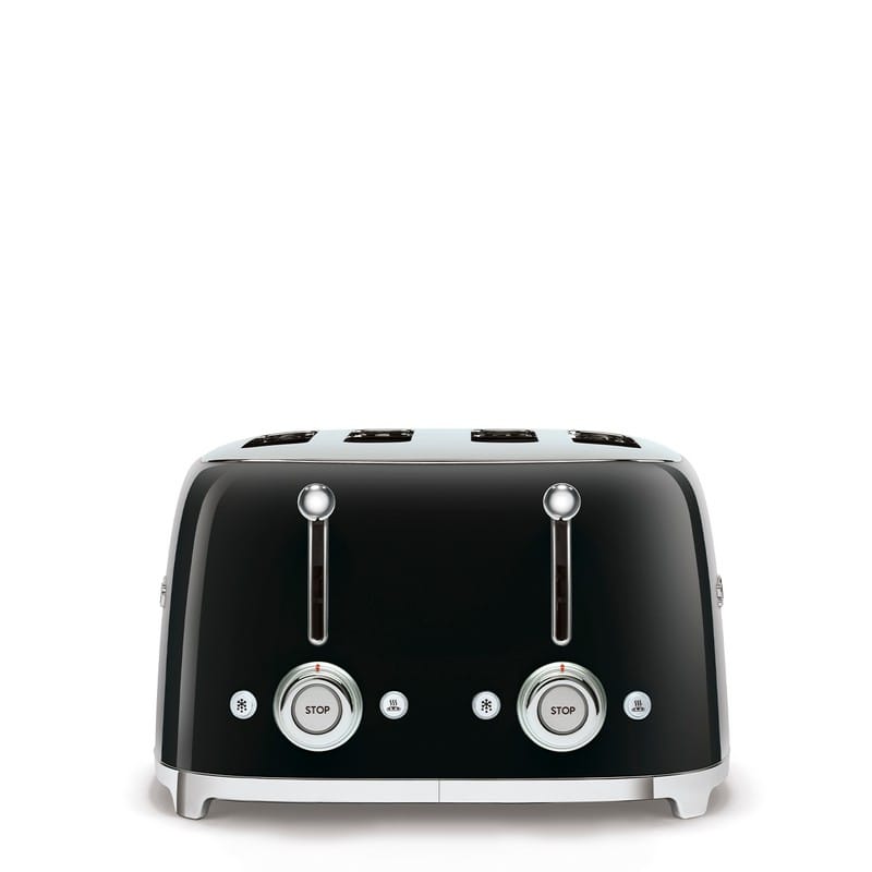 Тостер електричний TSF03BLEU чорний Smeg (50'S RETRO STYLE) Тостер електричний TSF03BLEU чорний Smeg (50'S RETRO STYLE)