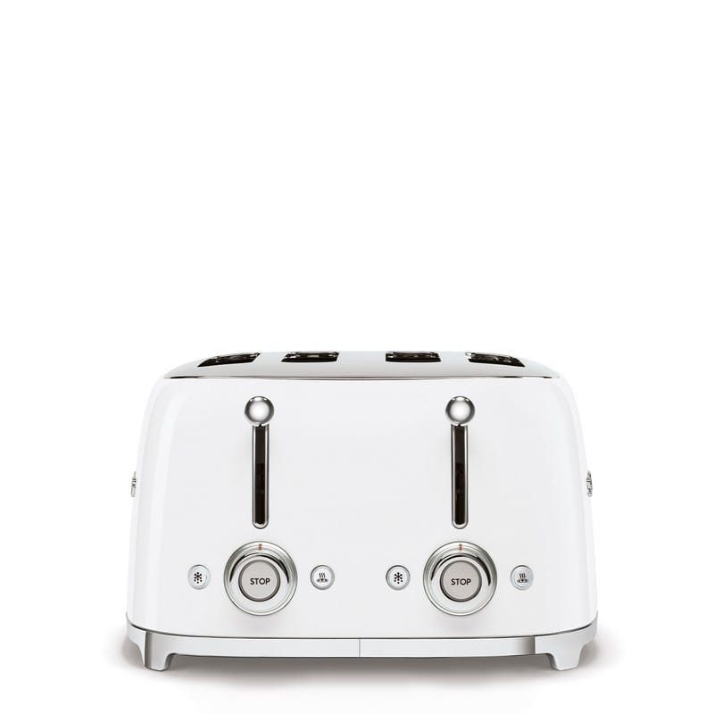 Тостер електричний TSF03WHEU білий Smeg (50'S RETRO STYLE)
