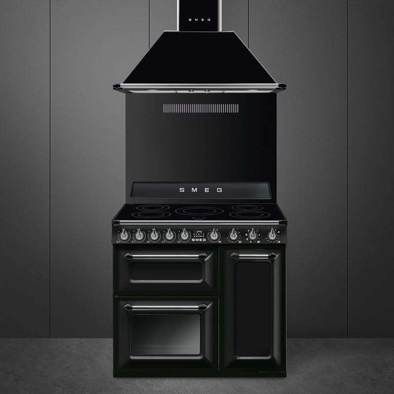 Варильний центр TR93IBL2 чорний Smeg (VICTORIA)