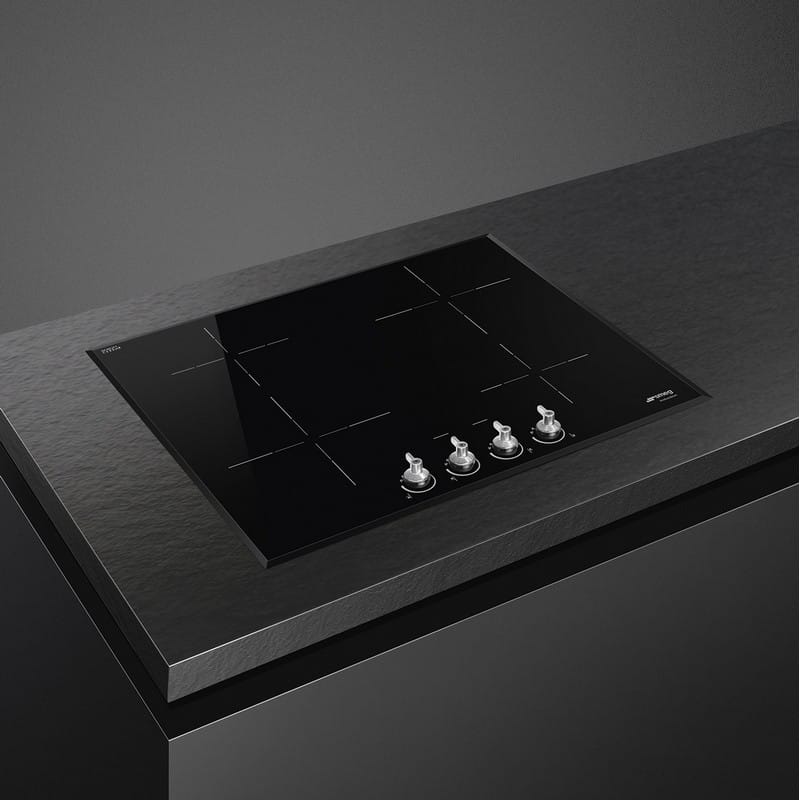 Індукційна варильна поверхня SI364BM Smeg (CLASSICA) Індукційна варильна поверхня SI364BM Smeg (CLASSICA)