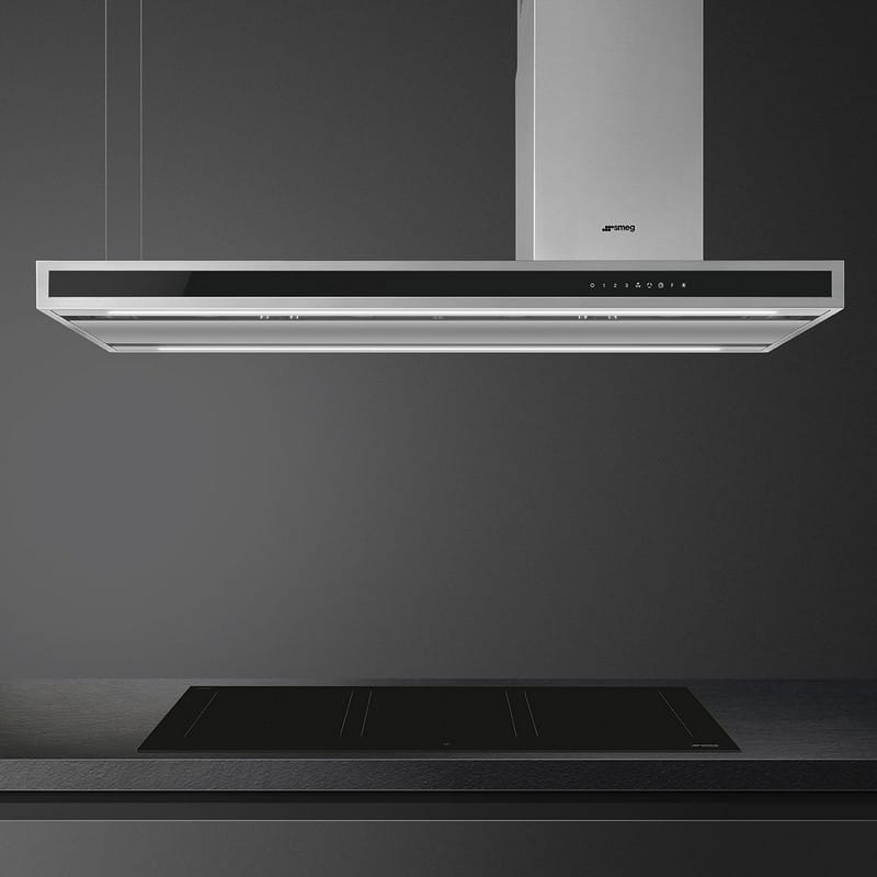 Витяжка острівна KLTI12L4X 120 см нержавіюча сталь Smeg (UNIVERSAL) Витяжка острівна KLTI12L4X 120 см нержавіюча сталь Smeg (UNIVERSAL)