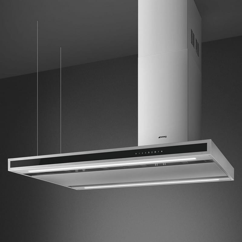 Витяжка острівна KLTI12L4X 120 см нержавіюча сталь Smeg (UNIVERSAL) Витяжка острівна KLTI12L4X 120 см нержавіюча сталь Smeg (UNIVERSAL)