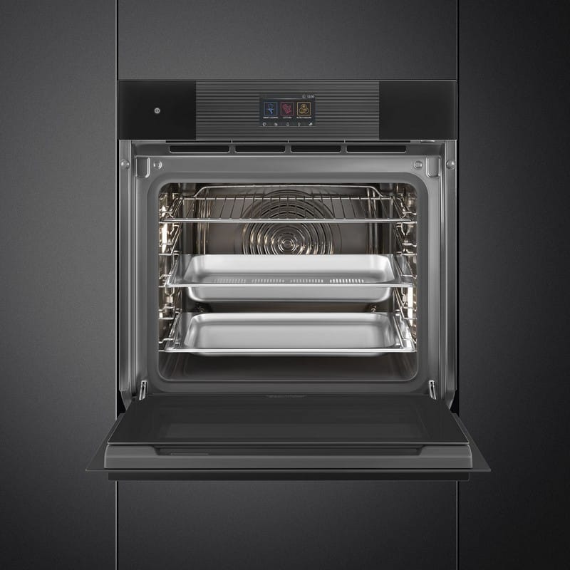 Духова шафа SO6104S4PB3 з парою, Steam100 Pro Smeg (LINEA)