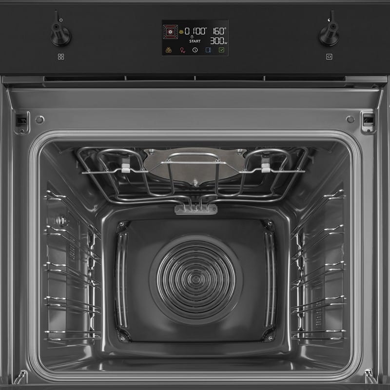 Духова шафа SO6302M2N з мікрохвилями, чорний матовий Smeg (CLASSICA) Духова шафа SO6302M2N з мікрохвилями, чорний матовий Smeg (CLASSICA)