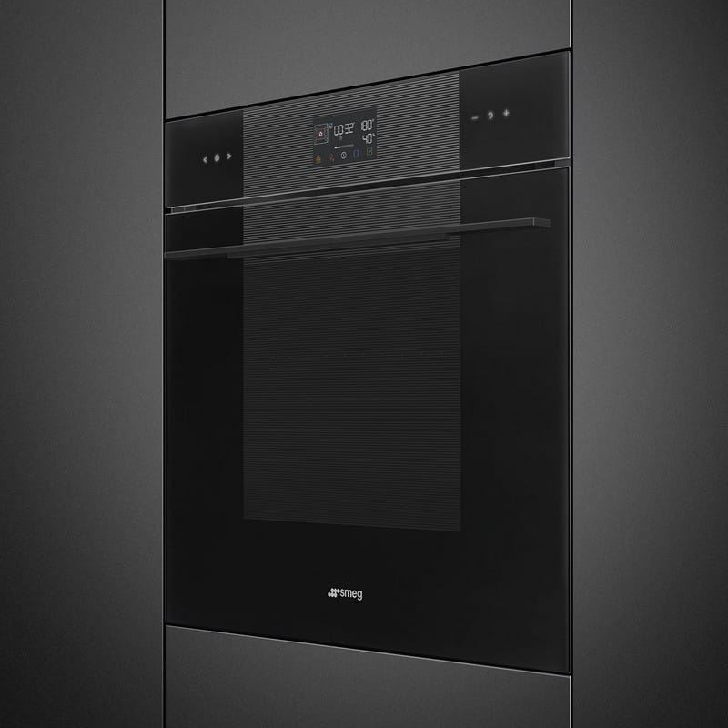 Духова шафа SOP6102S2PB3 з парою, SteamOne, Smeg (LINEA)