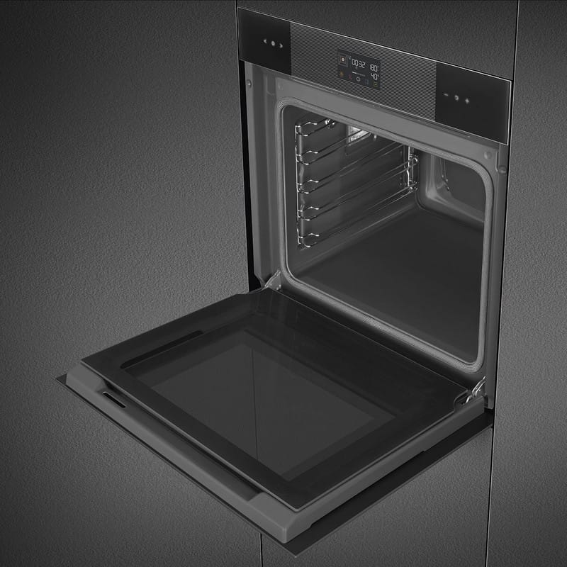 Духова шафа SOP6102S2PB3 з парою, SteamOne, Smeg (LINEA)