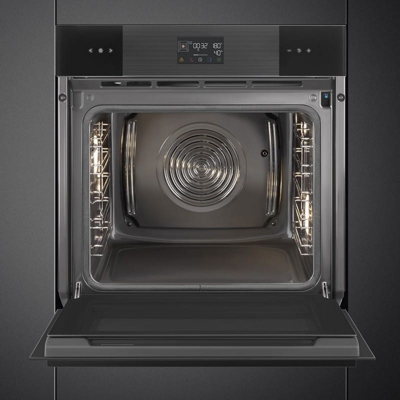 Духова шафа SOP6102S2PB3 з парою, SteamOne, Smeg (LINEA)