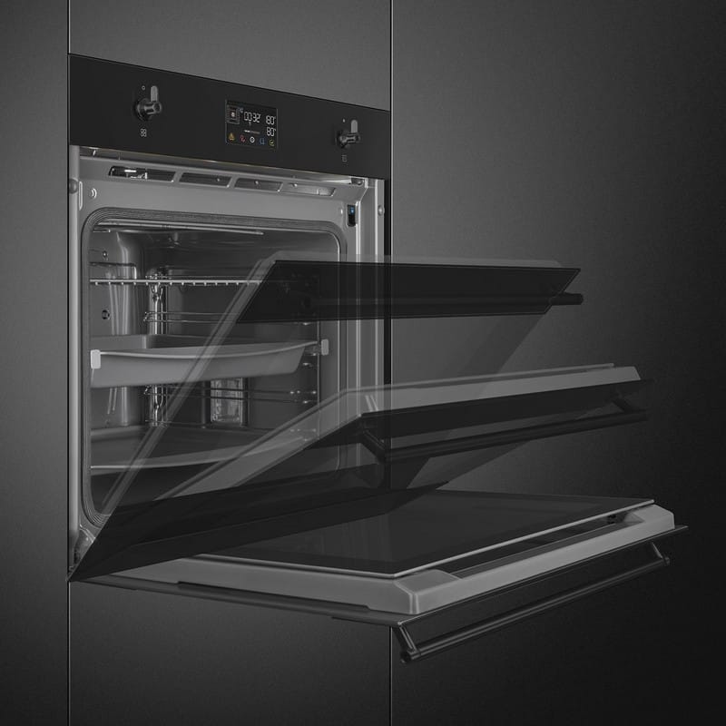 Духова шафа SOP6302S2PN з парою, SteamOne Smeg (CLASSICA) Духова шафа SOP6302S2PN з парою, SteamOne Smeg (CLASSICA)