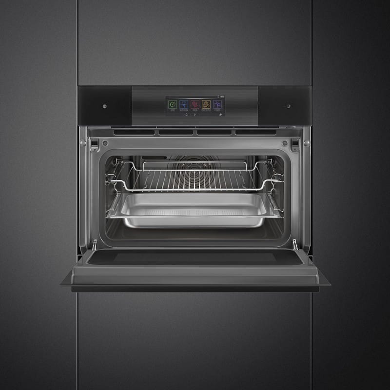 Компактна духова шафа SO4106WAPB3 OmniChef Smeg (LINEA) Компактна духова шафа SO4106WAPB3 OmniChef Smeg (LINEA)