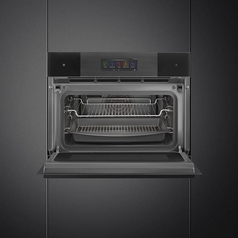 Компактна духова шафа SO4106WAPB3 OmniChef Smeg (LINEA) Компактна духова шафа SO4106WAPB3 OmniChef Smeg (LINEA)
