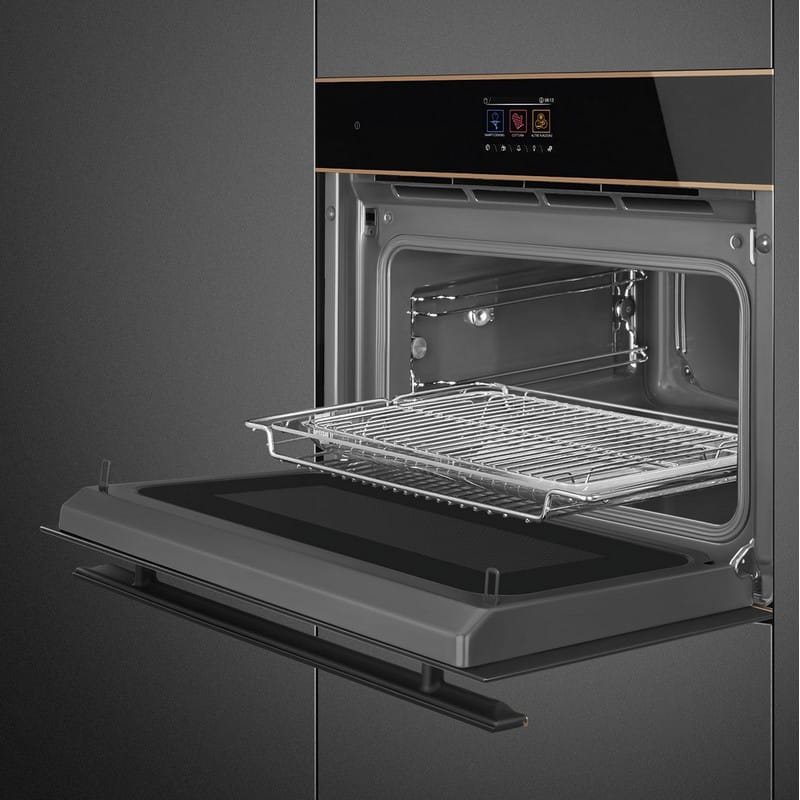 Компактна духова шафа SO4604M2PNR з мікрохвилями Smeg (DOLCE STIL NOVO) Компактна духова шафа SO4604M2PNR з мікрохвилями Smeg (DOLCE STIL NOVO)