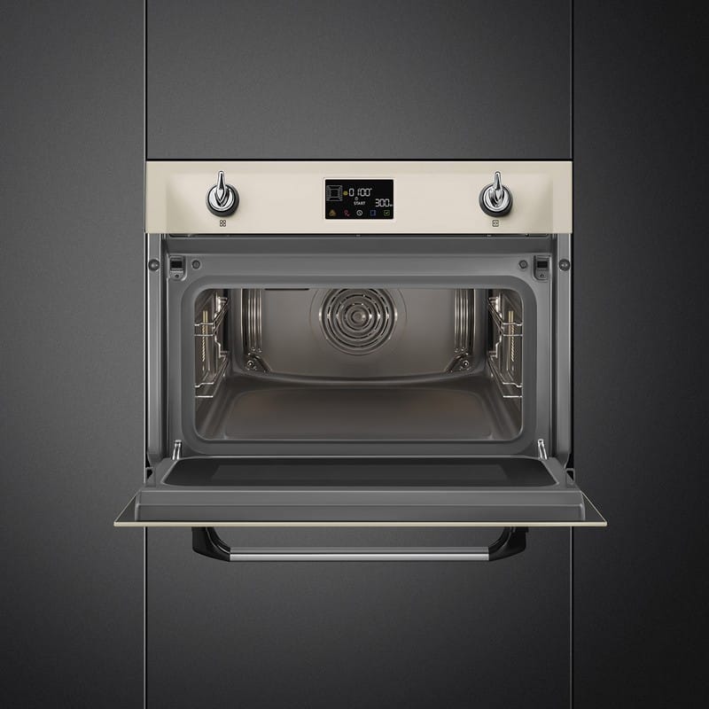 Компактна духова шафа SO4902M1P з мікрохвилями Smeg (VICTORIA) Компактна духова шафа SO4902M1P з мікрохвилями Smeg (VICTORIA)