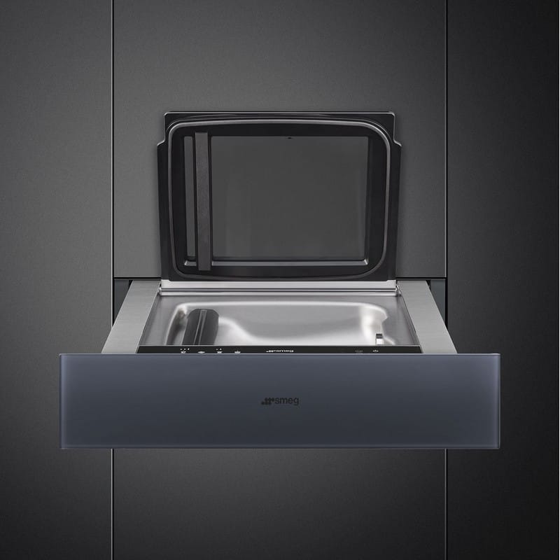 Вакууматор CPV115G сріблясте скло Smeg (LINEA)