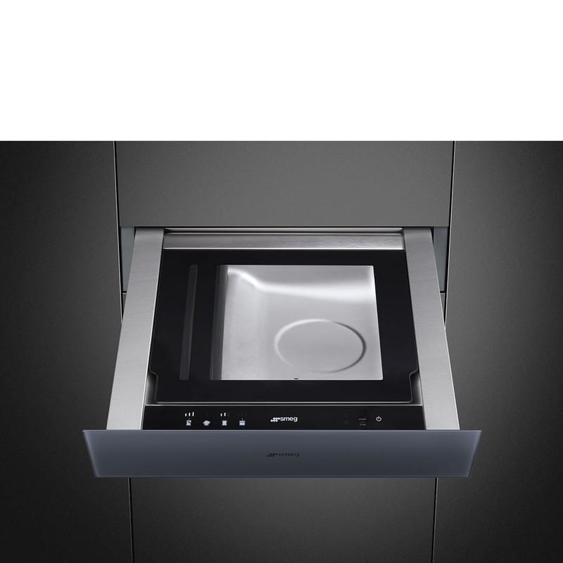 Вакууматор CPV115G сріблясте скло Smeg (LINEA)