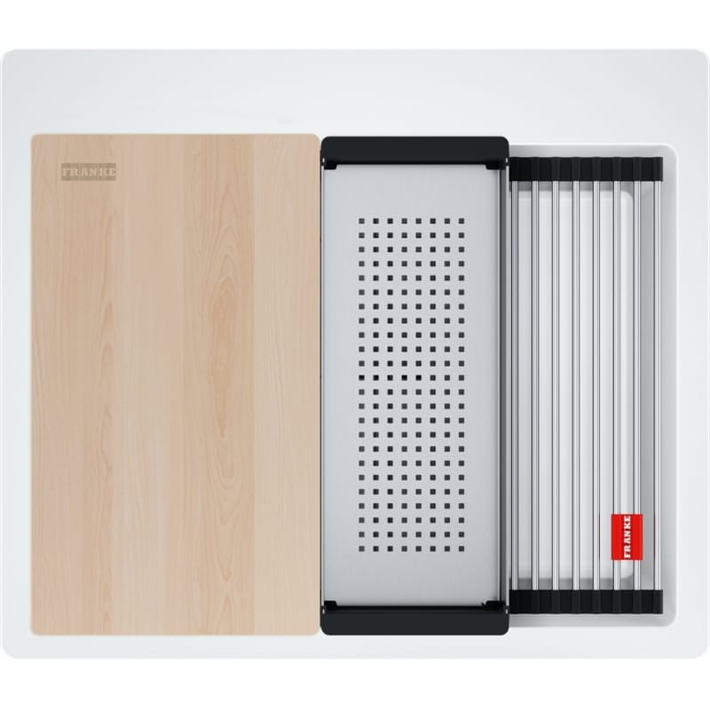 Мийка граніт KNG PRO 610-53 білий Franke (114.0749.504)