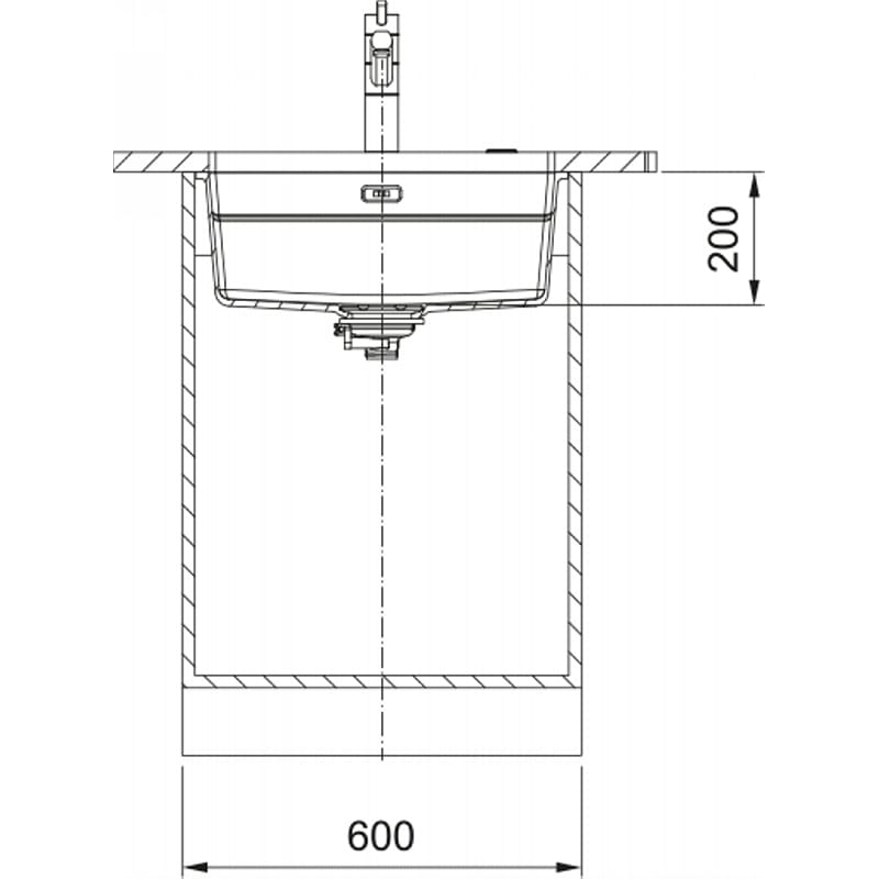 Мийка граніт KNG 110-52 сахара  Franke (125.0750.729)