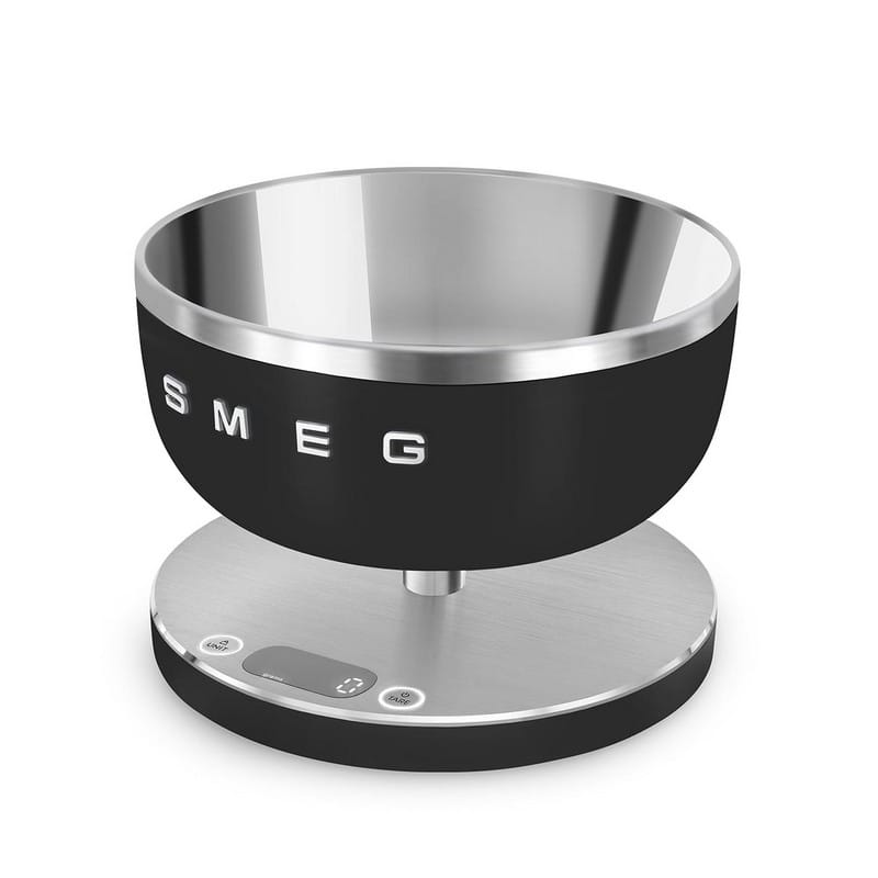Кухонні ваги KSC01BLMWW цифрові, чорний матовий Smeg (COLLEZIONE) Кухонні ваги KSC01BLMWW цифрові, чорний матовий Smeg (COLLEZIONE)