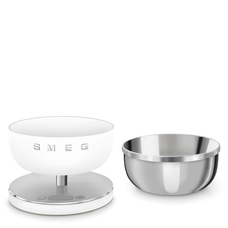 Кухонні ваги KSC01WHMWW цифрові, білий матовий Smeg (COLLEZIONE) Кухонні ваги KSC01WHMWW цифрові, білий матовий Smeg (COLLEZIONE)