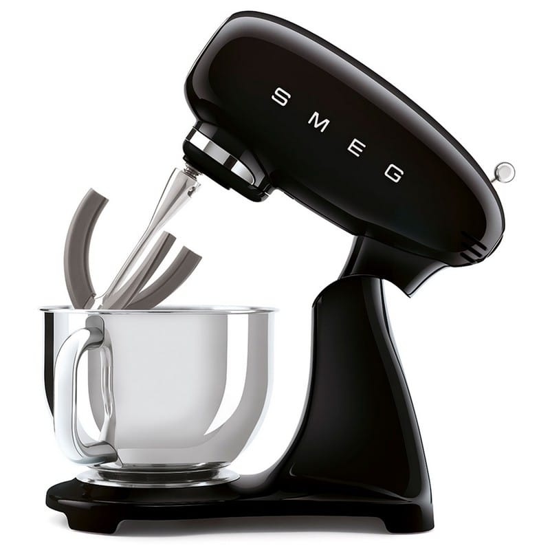 Міксер планетарний SMF03BLEU чорний (full color) Smeg (50'S RETRO STYLE)