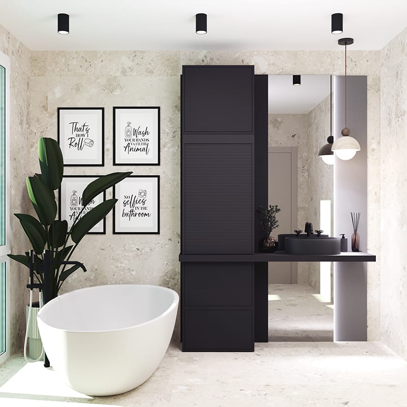 Комплект жалюзі REHAU RAUVOLET Noble matt Pepper Grey 2736L 600x1000 мм