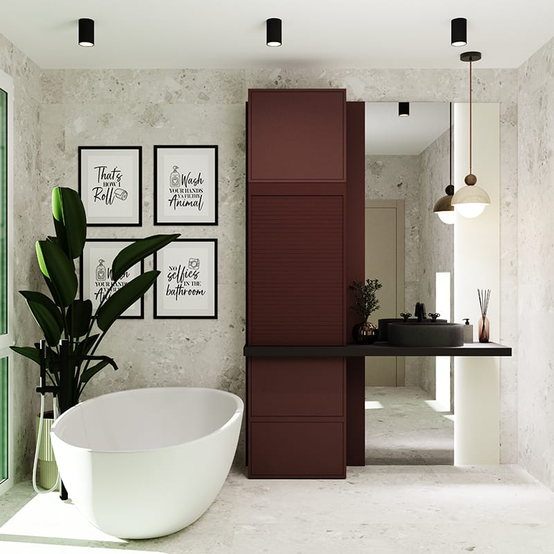 Комплект жалюзі REHAU RAUVOLET Noble matt Ground Chili 3140L 600x1500 мм Комплект жалюзі REHAU RAUVOLET Noble matt Ground Chili 3140L 600x1500 мм