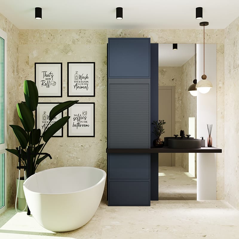 Комплект жалюзі REHAU RAUVOLET Noble matt Gaslit Alley 2459L 900x1500 мм