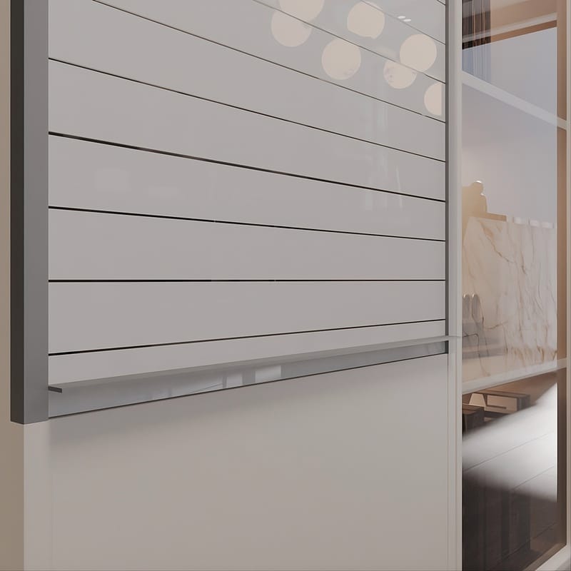 Комплект жалюзі REHAU RAUVOLET Vetro-Line White Gloss 73979 (Алюміній 230L) 900x1500 мм Комплект жалюзі REHAU RAUVOLET Vetro-Line White Gloss 73979 (Алюміній 230L) 900x1500 мм