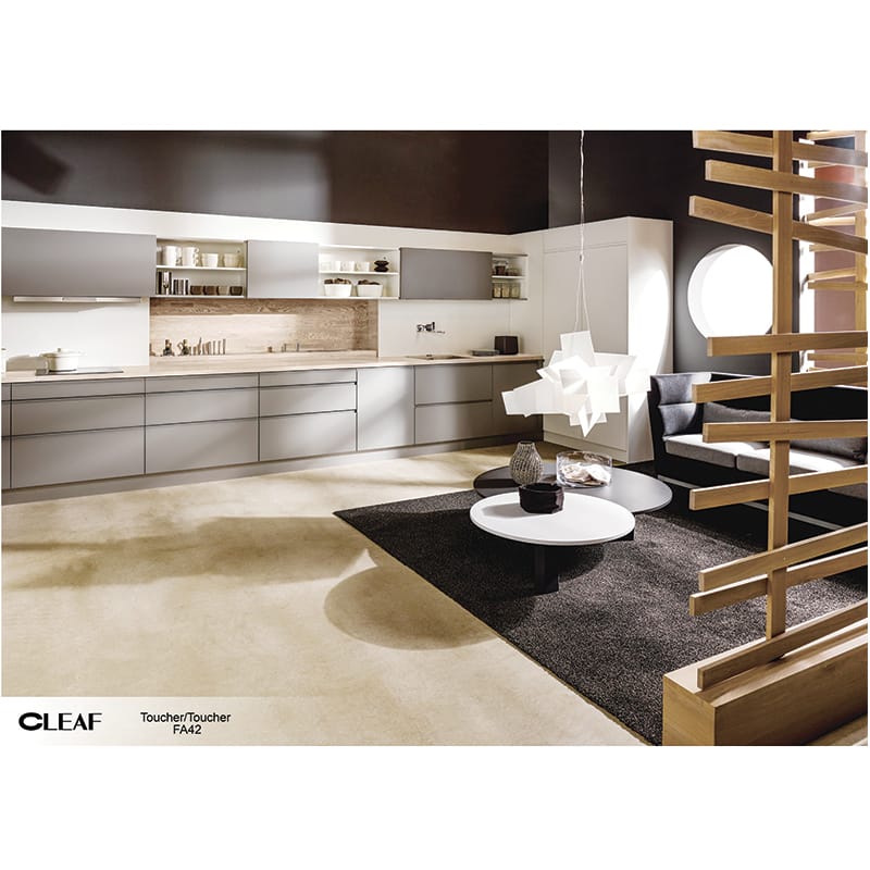 ДСП CLEAF Toucher/Toucher FA42 Хлопок коричневый 2800х2070х18мм