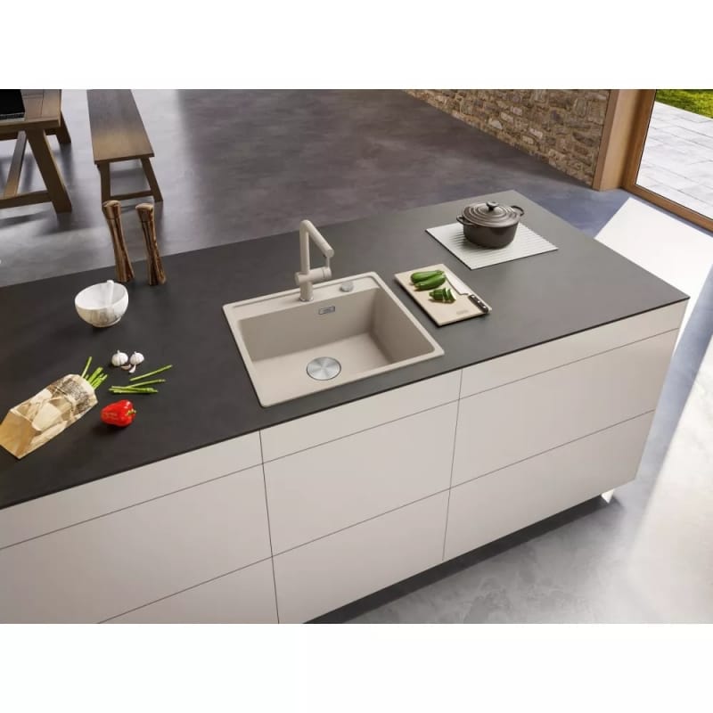 Мийка MRG 610-52 TL Фраграніт бежевий і подрібнювач харч. відходів SLIM 50 Franke (114.0763.937)