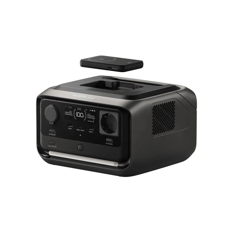 Зарядна станція RIVER 3 Plus Wireless EFRIVER3PLUS-W-EU-CBOX EcoFlow