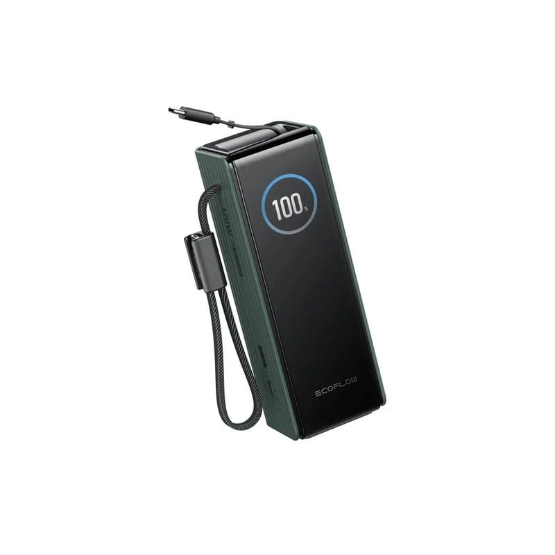 Павербанк RAPID Power Bank з кабелями 25000mAh зелений EF-RAPID25K100W-G-EU EcoFlow Павербанк RAPID Power Bank з кабелями 25000mAh зелений EF-RAPID25K100W-G-EU EcoFlow