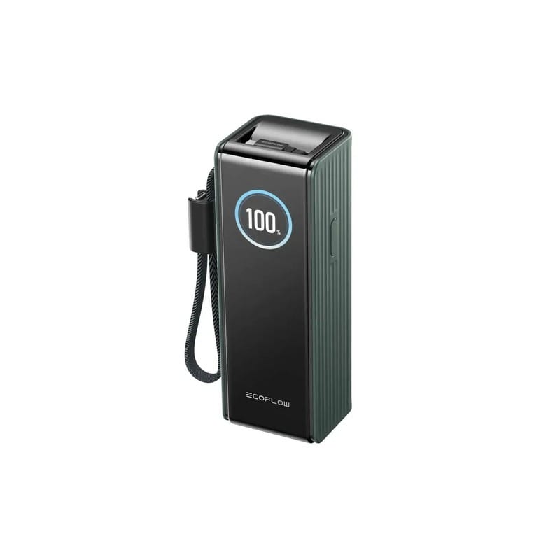 Павербанк RAPID Power Bank з кабелями 25000mAh зелений EF-RAPID25K100W-G-EU EcoFlow Павербанк RAPID Power Bank з кабелями 25000mAh зелений EF-RAPID25K100W-G-EU EcoFlow