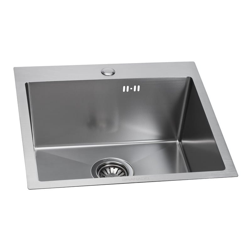 Мийка сталева Galera S304 millet (500*500*220mm) GRANADO Мийка сталева Galera S304 millet (500*500*220mm) GRANADO