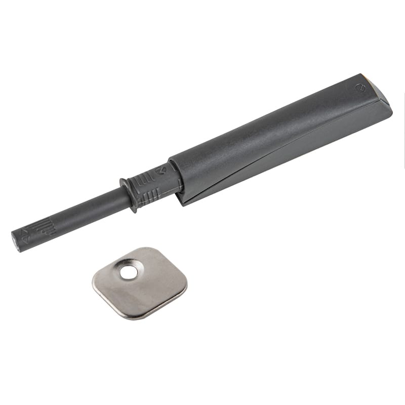 Механизм P2O Magnet, антрацит, накладной, длинный ход (9089630) Hettich