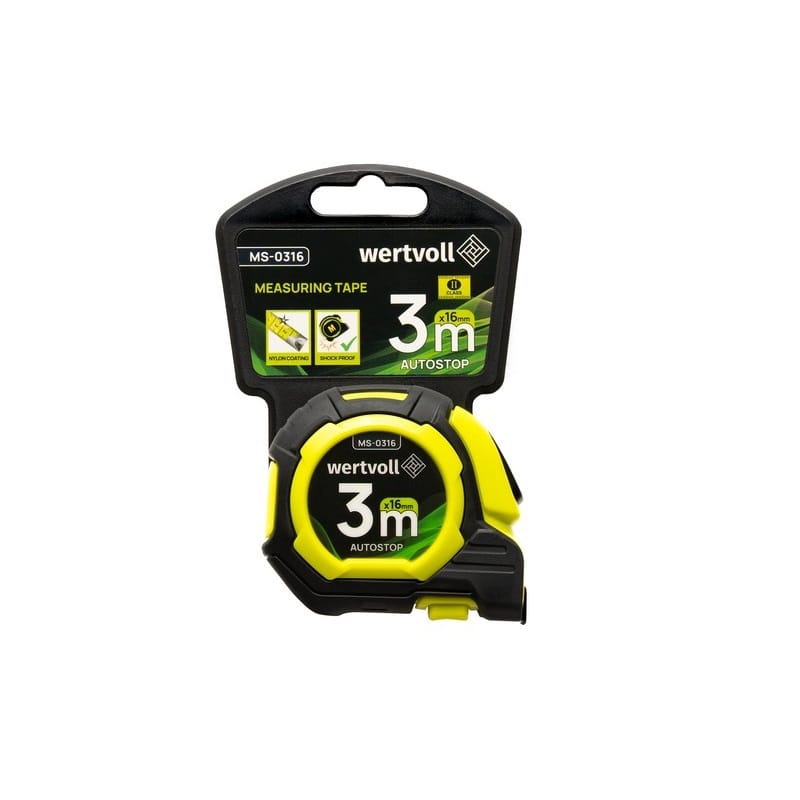 Рулетка 3 м × 16 мм (MS-0316) Mastertool