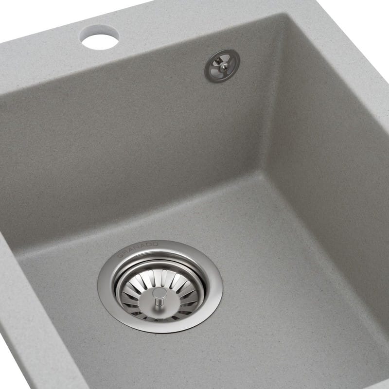 Мийка CADIZ grey stone (410*500mm.) граніт Granado Мийка CADIZ grey stone (410*500mm.) граніт Granado