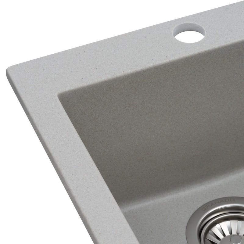Мийка CADIZ grey stone (410*500mm.) граніт Granado Мийка CADIZ grey stone (410*500mm.) граніт Granado