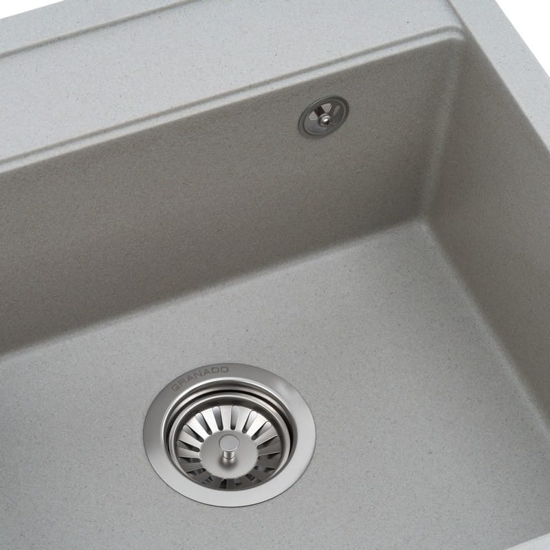 Мийка MERIDA grey stone (496*480mm.) граніт Granado Мийка MERIDA grey stone (496*480mm.) граніт Granado