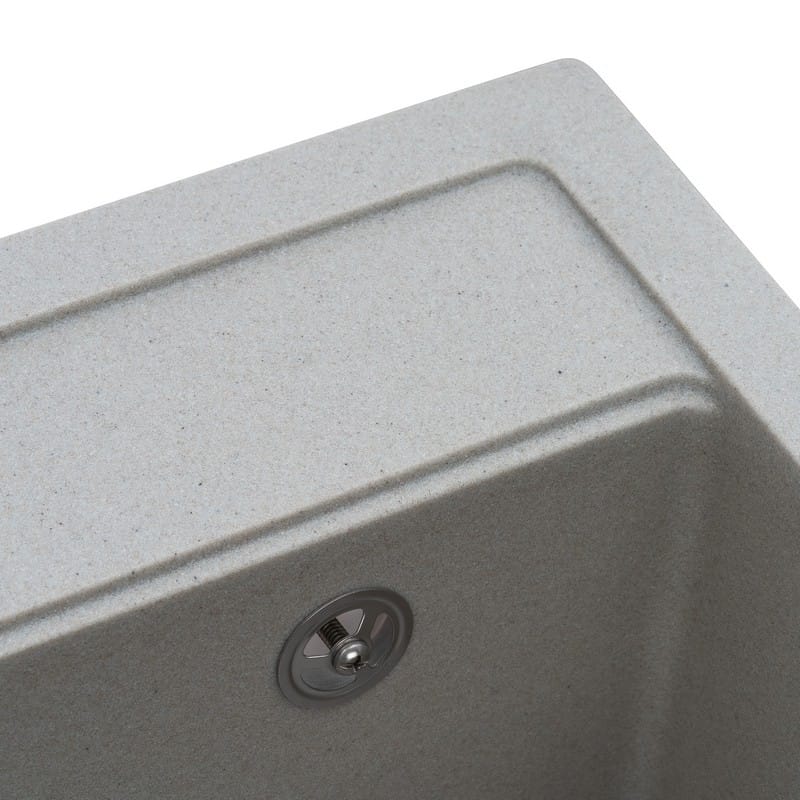 Мийка MERIDA grey stone (496*480mm.) граніт Granado Мийка MERIDA grey stone (496*480mm.) граніт Granado